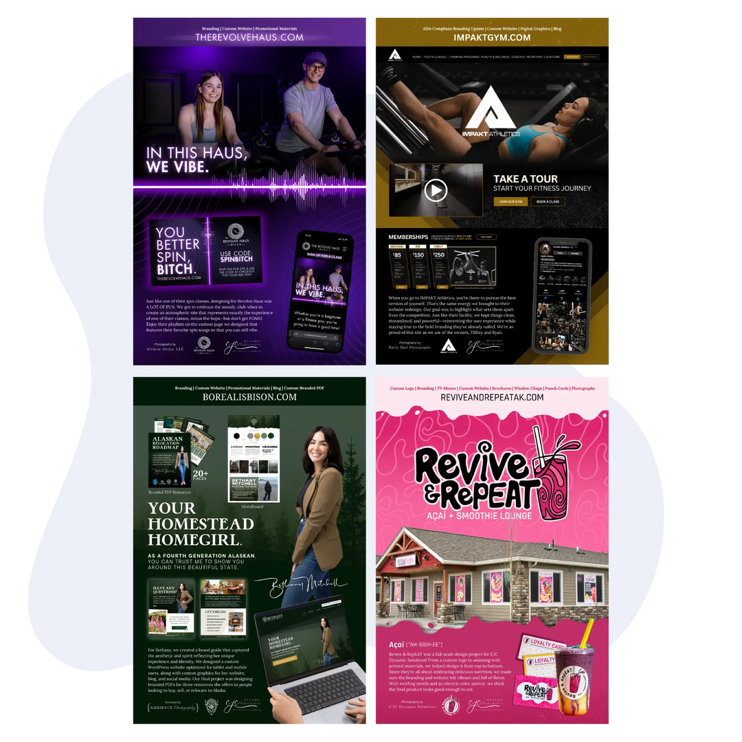 branding examples at CJC