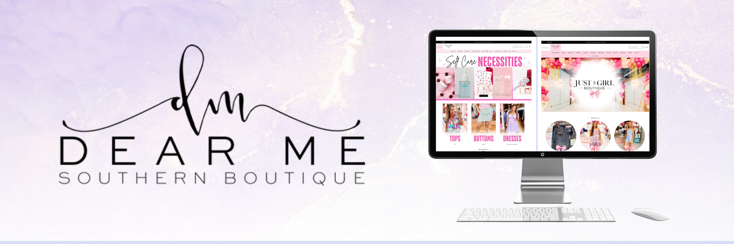 dear me southern boutique website banner 1