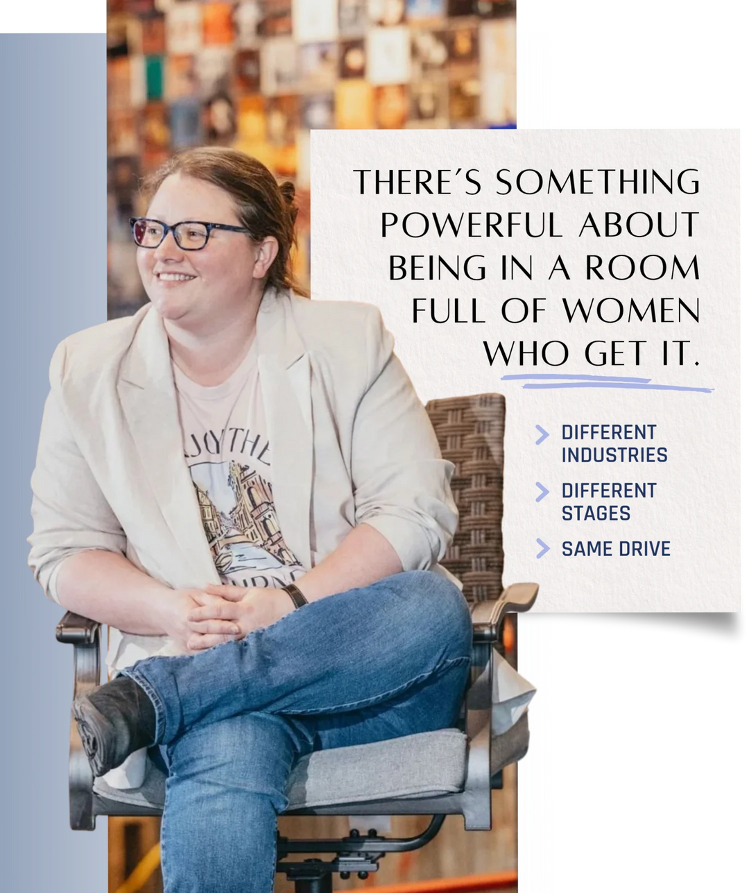 There’s something powerful about being in a room full of women who get it. Different industries.Different stages.
Same drive.